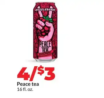 Hy-Vee Peace tea offer