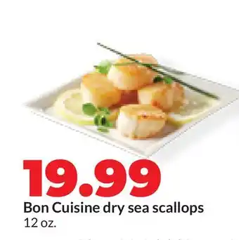 Hy-Vee Bon Cuisine dry sea scallops offer