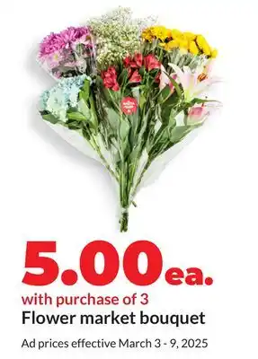 Hy-Vee Flower market bouquet offer