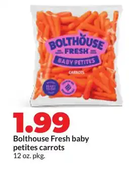 Hy-Vee Bolthouse Fresh baby petites carrots offer