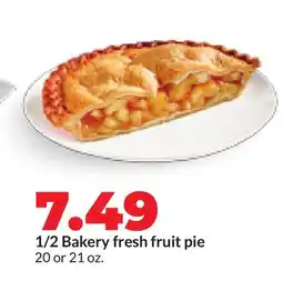 Hy-Vee 1/2 Bakery fresh fruit pie offer