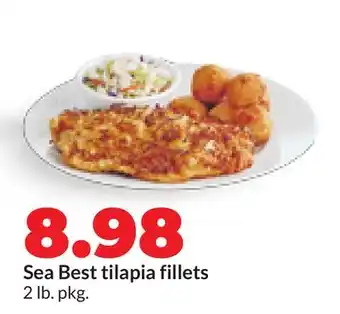 Hy-Vee Sea Best tilapia fillets offer