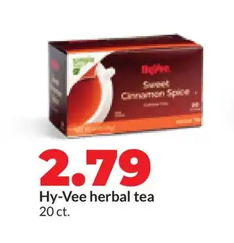 Hy-Vee Hy-Vee herbal tea offer