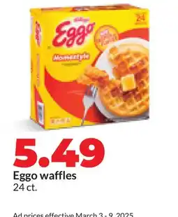 Hy-Vee Eggo waffles offer