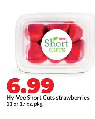 Hy-Vee Hy-Vee Short Cuts strawberries offer