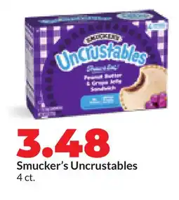 Hy-Vee Smucker's Uncrustables offer