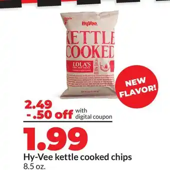 Hy-Vee Hy-Vee kettle cooked chips offer