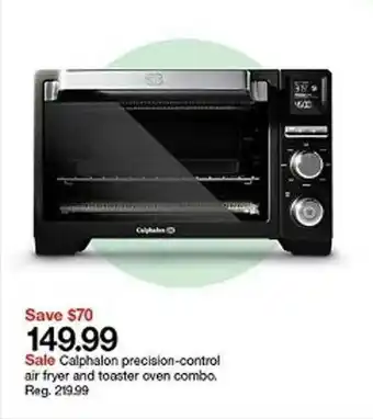 Target Calphalon Precision-control Air Fryer And Toaster Oven Combo offer
