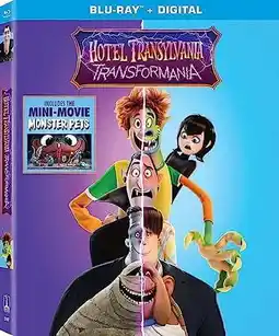 Walmart New Hotel Transylvania: Transformania (Blu-ray + Digital) offer