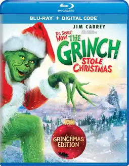 Walmart Dr. Seuss' How The Grinch Stole Christmas (Grinchmas Edition + Digital) [Blu-ray] offer