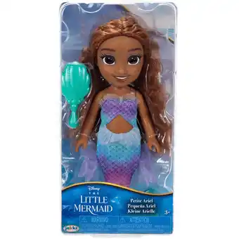 Walmart Disney Little Mermaid 6 inch Petite Ariel Fashion Doll with Seashell Brush Inspired by the Movie offer