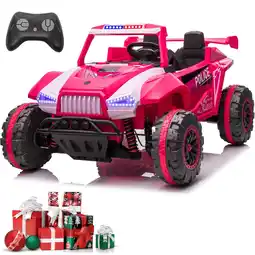 Walmart ICEELF 24V 7AH 2 Seater Ride-On Car for Kids, 4WD Remote Control, Spring Absorber offer