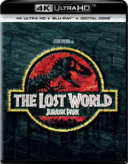 Walmart The Lost World: Jurassic Park (4K Ultra HD + Blu-ray + Digital Copy), Adventure, Universal offer