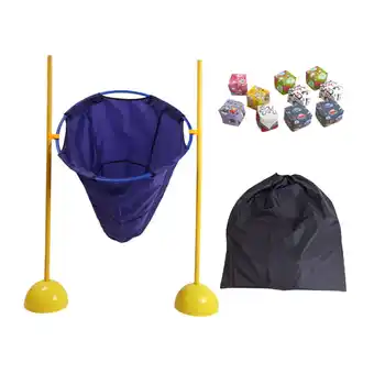 Walmart Mornei Toss Game Ball Games with andbag Sturdy Sport Game Gifts Basketball Blue offer