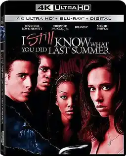 Walmart New I Still Know What You Did Last Summer: 25th Anni (UHD + Blu-ray + Digital) offer