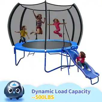 Walmart 8ft Trampoline with slide offer