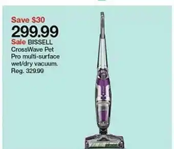 Target Bissell Crosswave Pet Pro Multi-surface Wet Or Dry Vacuum offer