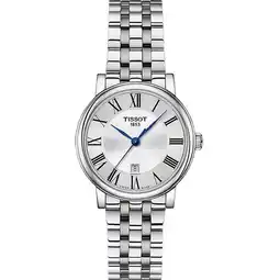 Walmart Tissot Women's Carson Silver Dial Watch offer