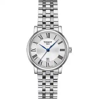 Walmart Tissot Women's Carson Silver Dial Watch offer