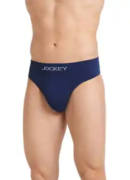 Walmart Jockey Men's FormFit Lightweight Seamfree Thong offer