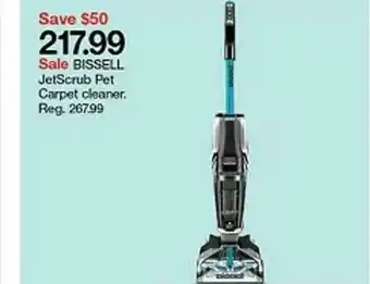 Target Bissell Jetscrub Pet Carpet Cleaner offer