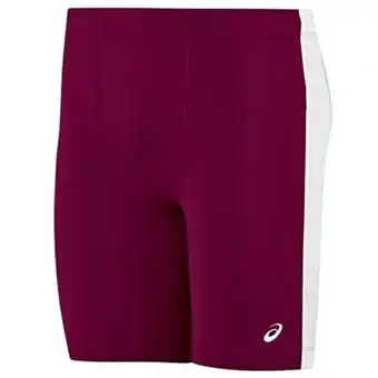 Walmart ASICS Mens Enduro Fitted Athletic Workout Shorts, Red, Medium offer