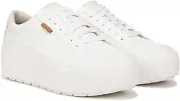 Walmart Dr. Scholl's Womens Time Off Max Platform Sneaker White Smooth 7.5 M offer