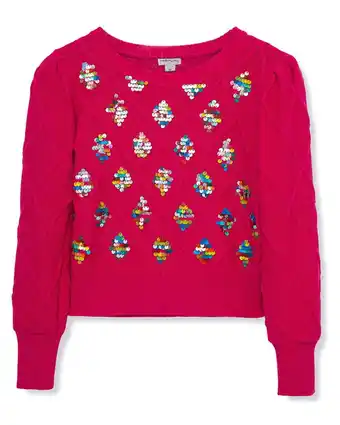 Walmart Habitual girls Cable Sweater, G10 offer