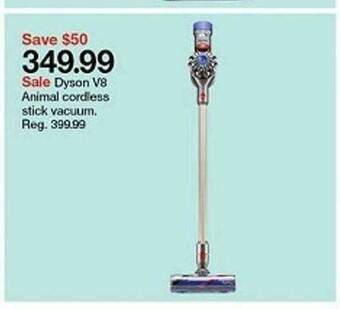 Target Dyson V8 Animal Cordless Stick Vacuum offer