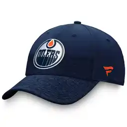 Walmart Men's Fanatics Navy Edmonton Oilers Authentic Pro Locker Room 2-Tone Flex Hat offer