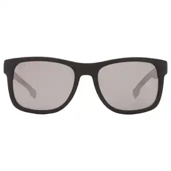 Walmart Hugo Boss Silver Square Men's Sunglasses BOSS 1568/S 0003/T4 55 offer