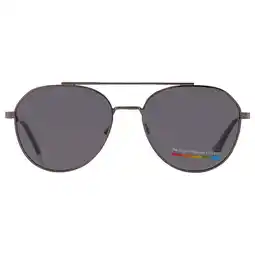 Walmart Polaroid Polarized Grey Pilot Men's Sunglasses PLD 4119/S/X 0KJ1/M9 56 offer