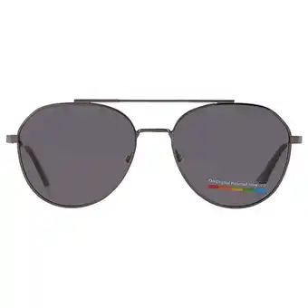 Walmart Polaroid Polarized Grey Pilot Men's Sunglasses PLD 4119/S/X 0KJ1/M9 56 offer