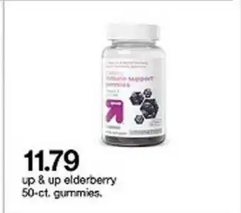 Target Up & Up Elderberry 50-ct. Gummies offer
