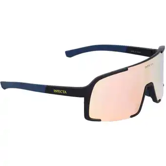 Walmart Invicta IEW053-04 Unisex Dark Blue TR90 Full Rim Frame Sunglasses offer