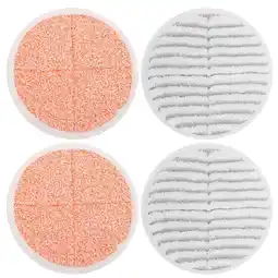 Walmart TINKSKY 4Pcs Replacement Steam Mop Pad Microfiber Scrub Pad Steam Mop Accessories offer