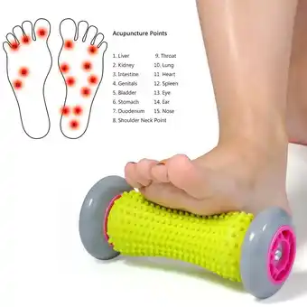 Walmart VGEBY Foot Massage Roller, Plantar Fasciitis, Heel, Foot Arch , Stress Relief, Muscle Tool offer