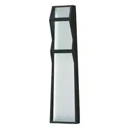 Walmart E30126-144BK-ET2 Lighting-Totem - 24W 2 LED Outdoor Wall Mount-24 Inches Tall and 6 Inches Wide offer