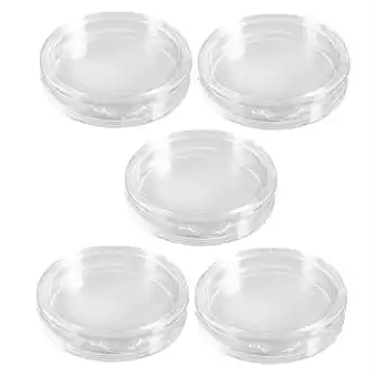 Walmart 50 Pcs Small Round Transparent Plastic Coin Capsules Box 26mm offer