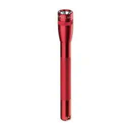 Walmart Mag-Lite M3A036 RED AAA MINI-MAGLITE FLASHLIGHT 2-CELL W/PO offer