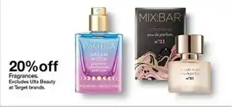 Target Fragrances Excludes Ulta Beauty At Target Brands offer