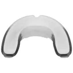 Walmart Adult EVA Mouth Guard - White + Black Tooth Protector for Soccer, Basketball and More offer