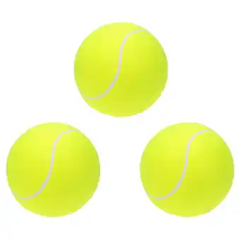 Walmart 3 Pcs 9.5 inch Oversize Giant Tennis Ball for Children Pet offer