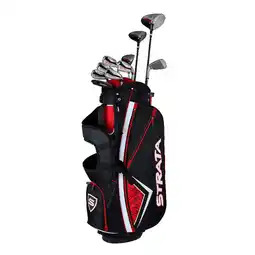 Walmart Callaway Golf Men's Strata Plus '19 Complete 14-Piece Steel Golf Club Set with Bag, Right Handed offer