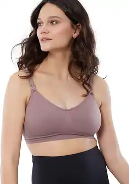 Walmart Ingrid & Isabel Basics Nursing and Pumping Bra, Comfortable, Wireless Support offer