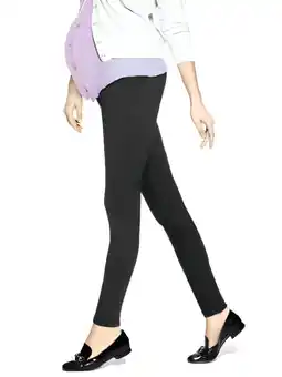 Walmart HUE Womens Cotton Maternity Leggings Style-U17974 offer