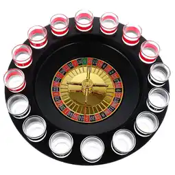 Walmart yotijay Game Of Roulette Drinking Game With 16 Glasses Kit For Party Party offer