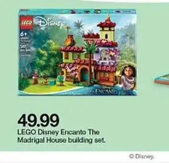 Target Lego Disney Encanto The Madrigal House Building Set offer