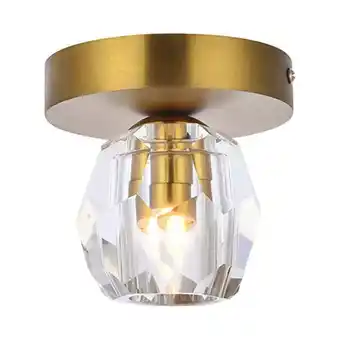 Walmart Eren 1 light gold flush mount offer