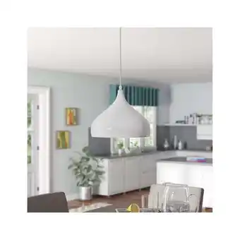 Walmart JL Styles Inc. Modern 1-light Pendant Light White offer